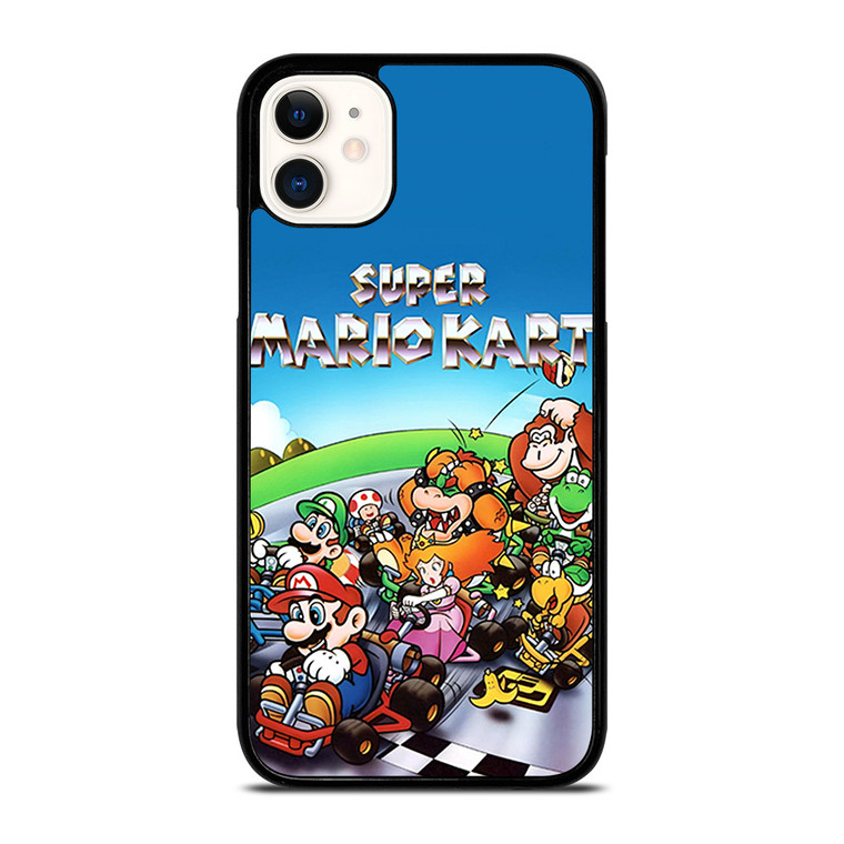 SUPER MARIO KART BROSS NINTENDO GAMES POSTER iPhone 11 Case Cover