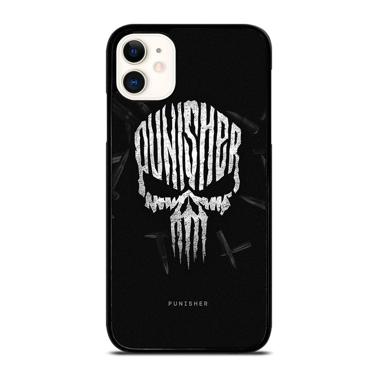 THE PUNISHER SKULL LOGO FRANK CASTLE MARVEL iPhone 11 Case Cover THE PUNISHER SKULL LOGO FRANK CASTLE MARVEL iPhone 11 Case Cover