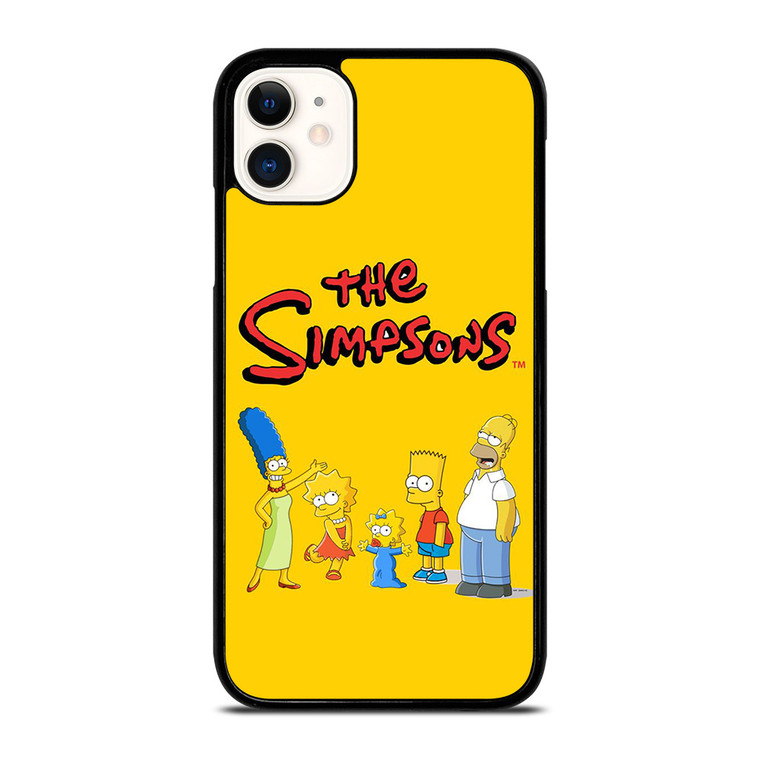 THE SIMPSONS FAMILY CARTOON iPhone 11 Case Cover