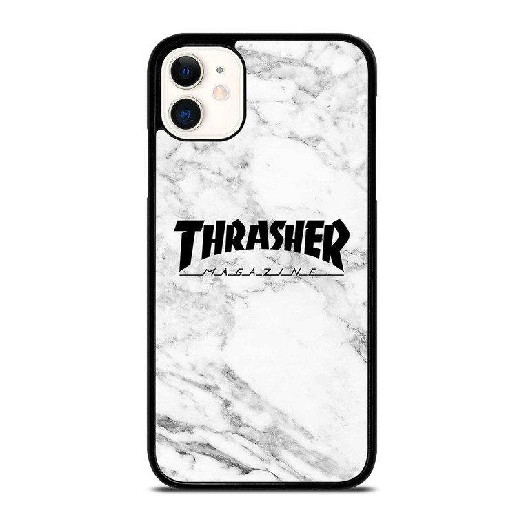 THRASHER SKATEBOARD MAGAZINE LOGO MARBLE iPhone 11 Case Cover