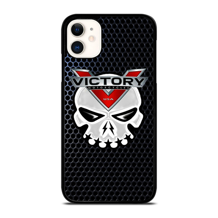 VICTORY MOTORCYCLE SKULL LOGO iPhone 11 Case Cover