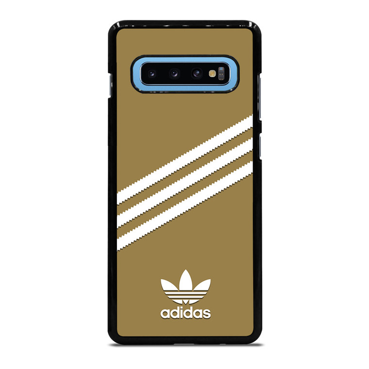 ADIDAS ORIGINALS STRIPES BEIGE Samsung Galaxy S10 Plus Case Cover