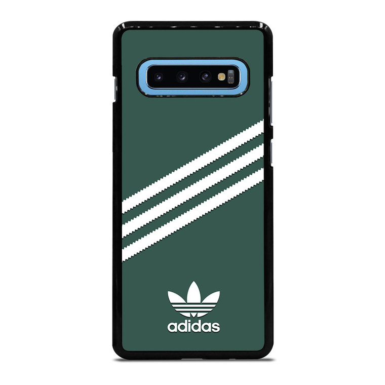 ADIDAS ORIGINALS STRIPES GREEN Samsung Galaxy S10 Plus Case Cover