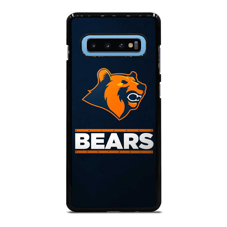 CHICAGO BEARS FOOTBALL LOGO ICON EMBLEM Samsung Galaxy S10 Plus Case Cover