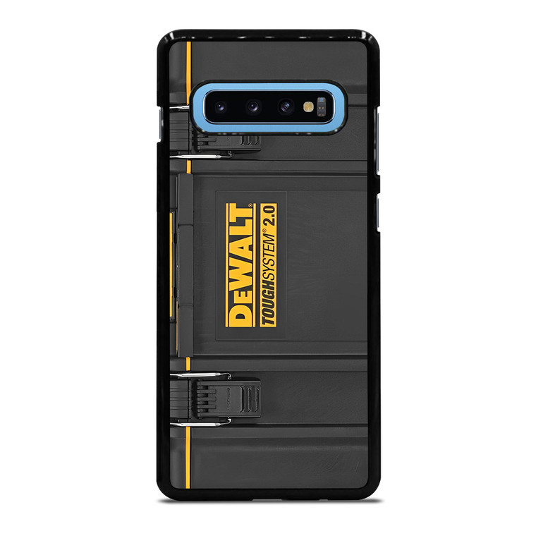 DEWALT TOOL BOX LOGO ICON TOUGH SYSTEM Samsung Galaxy S10 Plus Case Cover