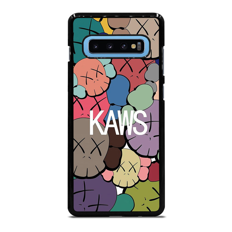 KAWS ICON FASHION FACES Samsung Galaxy S10 Plus Case Cover