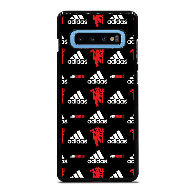 MANCHESTER UNITED ADIDAS PATTERN Samsung Galaxy S10 Plus Case Cover