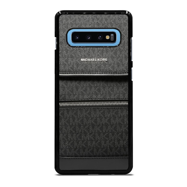 MICHAEL KORS MK LOGO BACKPACK BLACK BAG Samsung Galaxy S10 Plus Case Cover