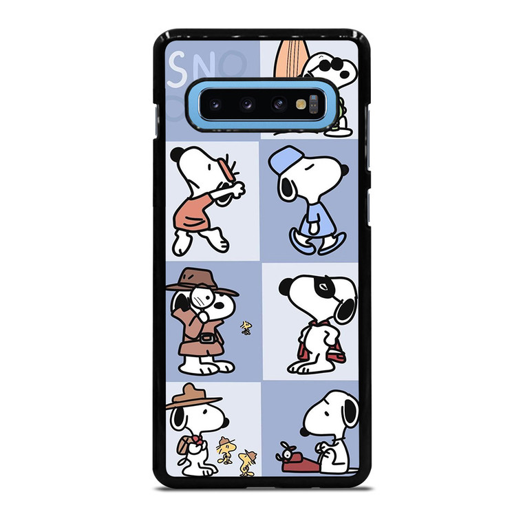 SNOOPY THE PEANUTS CHARLIE BROWN CARTOON Samsung Galaxy S10 Plus Case Cover