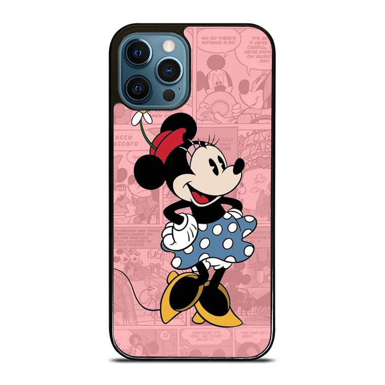 MINNIE MOUSE DISNEY COMIC iPhone 12 Pro Max Case Cover