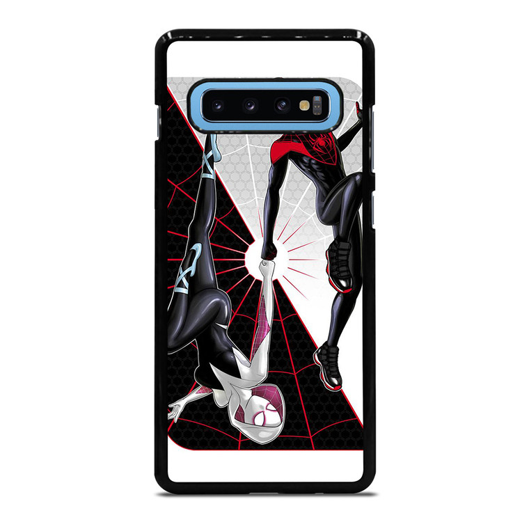 SPIDERMAN MILES MORALES SPIDER GWEN VERSE Samsung Galaxy S10 Plus Case Cover