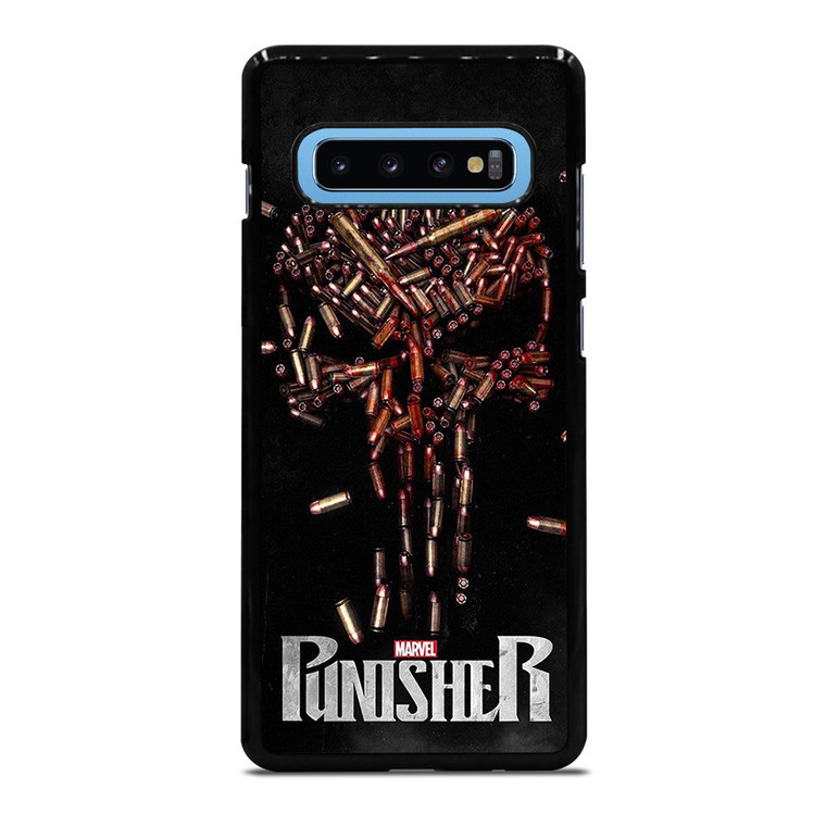 THE PUNISHER SKULL BULLET LOGO FRANK CASTLE MARVEL Samsung Galaxy S10 Plus Case Cover