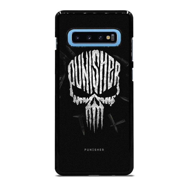 THE PUNISHER SKULL LOGO FRANK CASTLE MARVEL Samsung Galaxy S10 Plus Case Cover