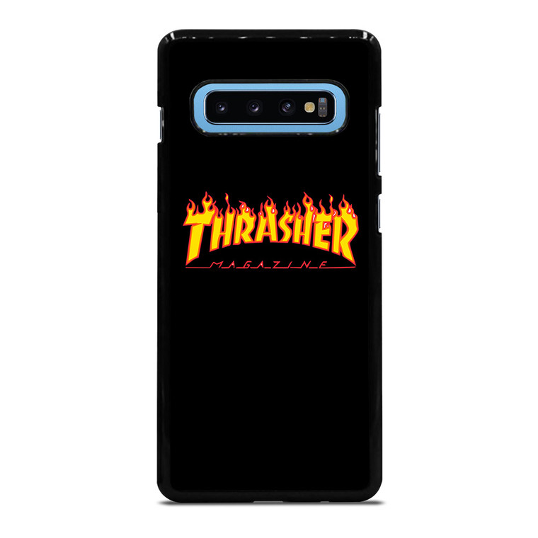 THRASHER LOGO SKATEBOARD MAGAZINE Samsung Galaxy S10 Plus Case Cover
