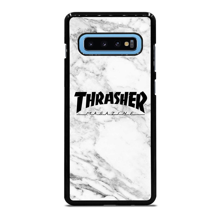 THRASHER SKATEBOARD MAGAZINE LOGO MARBLE Samsung Galaxy S10 Plus Case Cover
