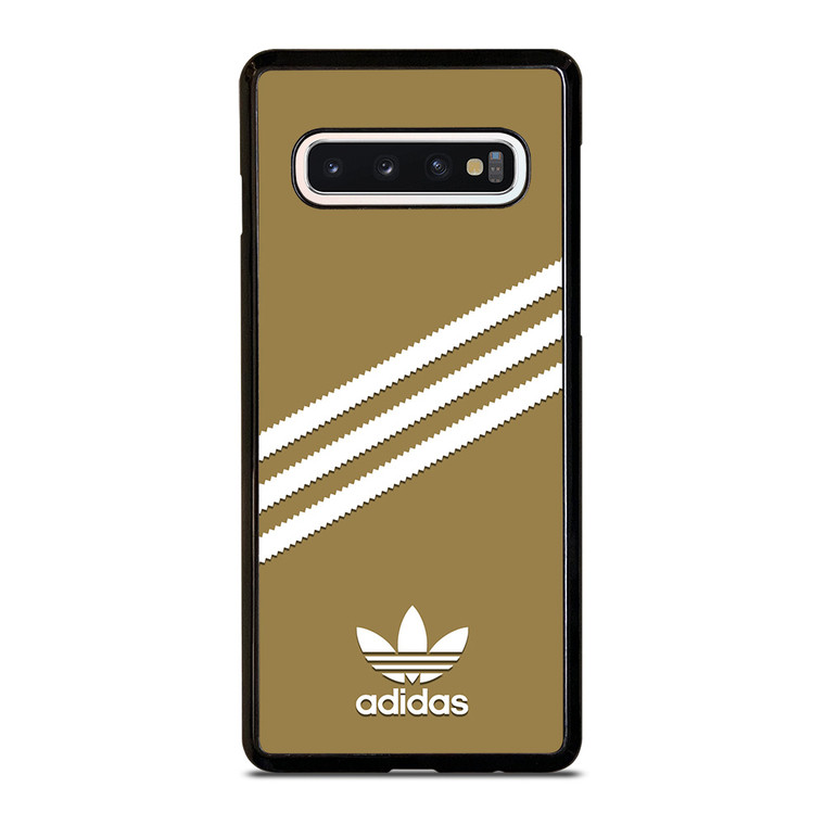 ADIDAS ORIGINALS STRIPES BEIGE Samsung Galaxy S10 Case Cover