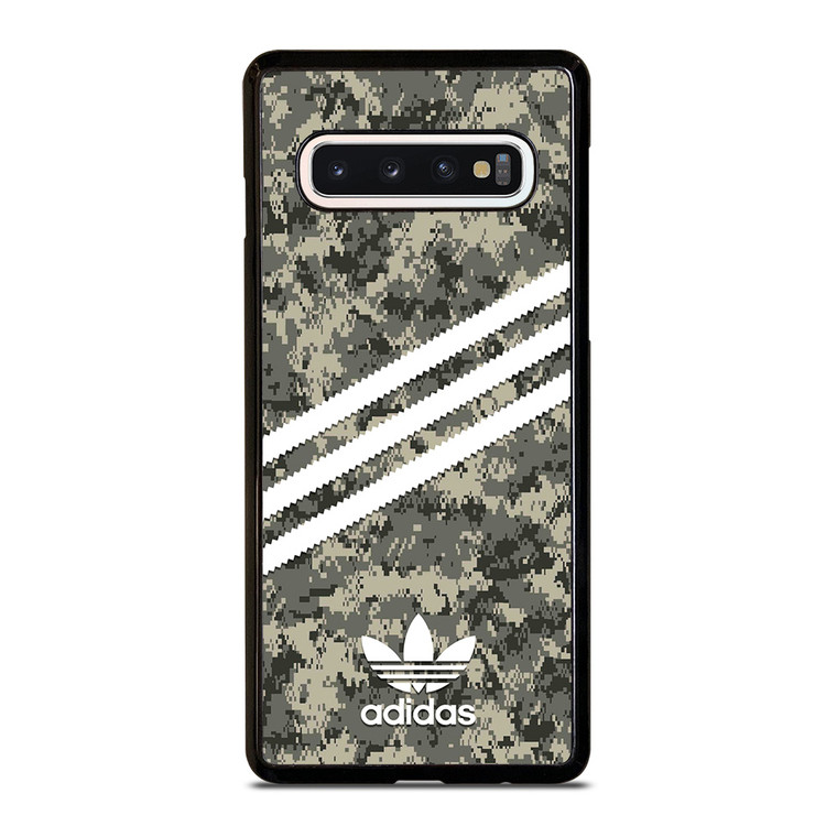 ADIDAS ORIGINALS STRIPES GREY CAMO Samsung Galaxy S10 Case Cover