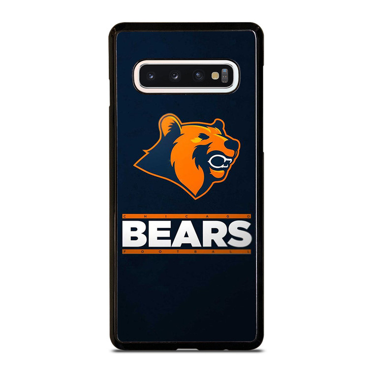 CHICAGO BEARS FOOTBALL LOGO ICON EMBLEM Samsung Galaxy S10 Case Cover
