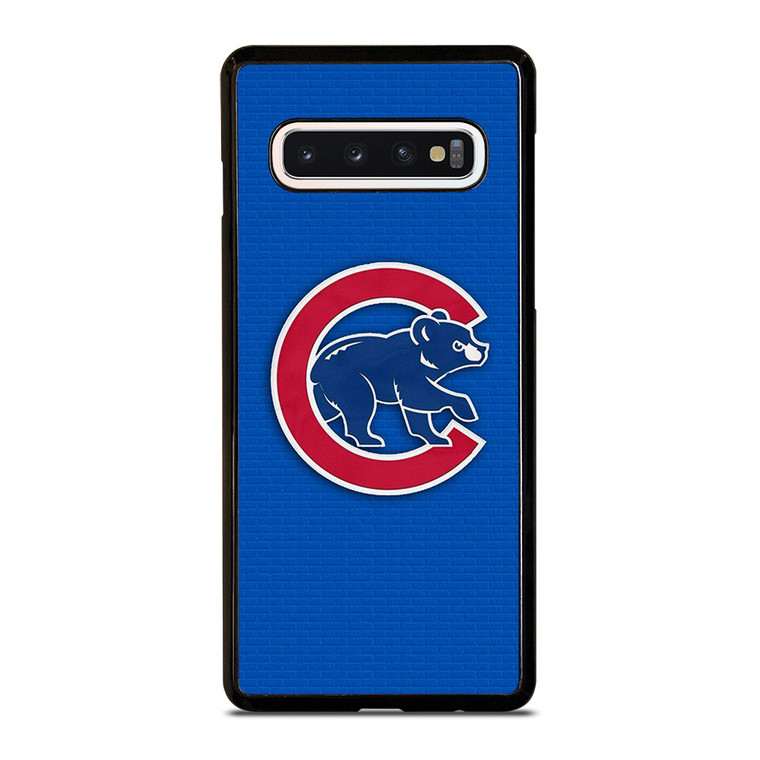 CHICAGO CUBS BASEBALL TEAM ICON LOGO Samsung Galaxy S10 Case Cover