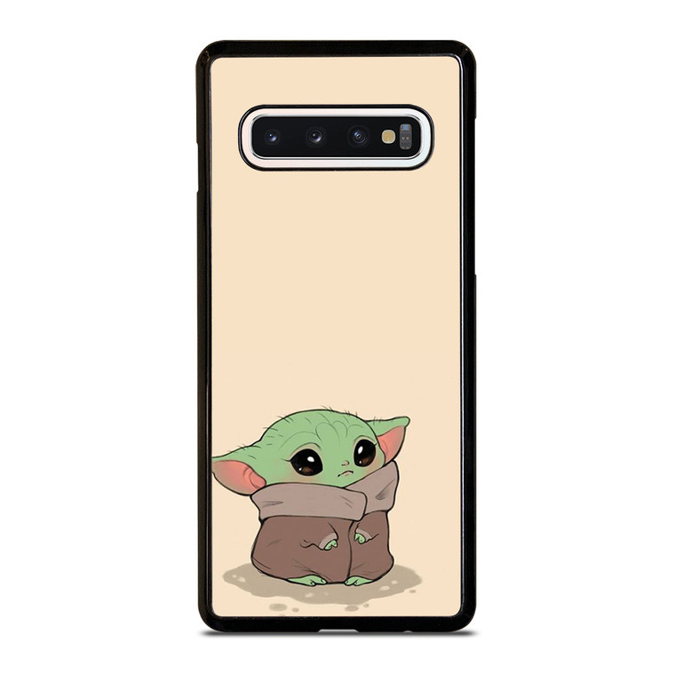 CUTE BABY YODA STAR WARS CARTOON Samsung Galaxy S10 Case Cover