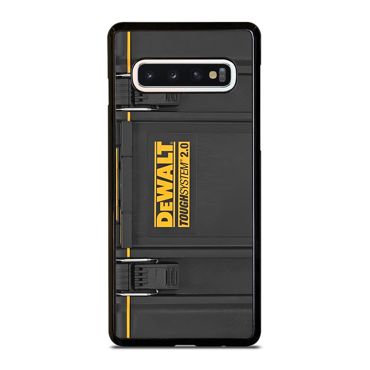 DEWALT TOOL BOX LOGO ICON TOUGH SYSTEM Samsung Galaxy S10 Case Cover