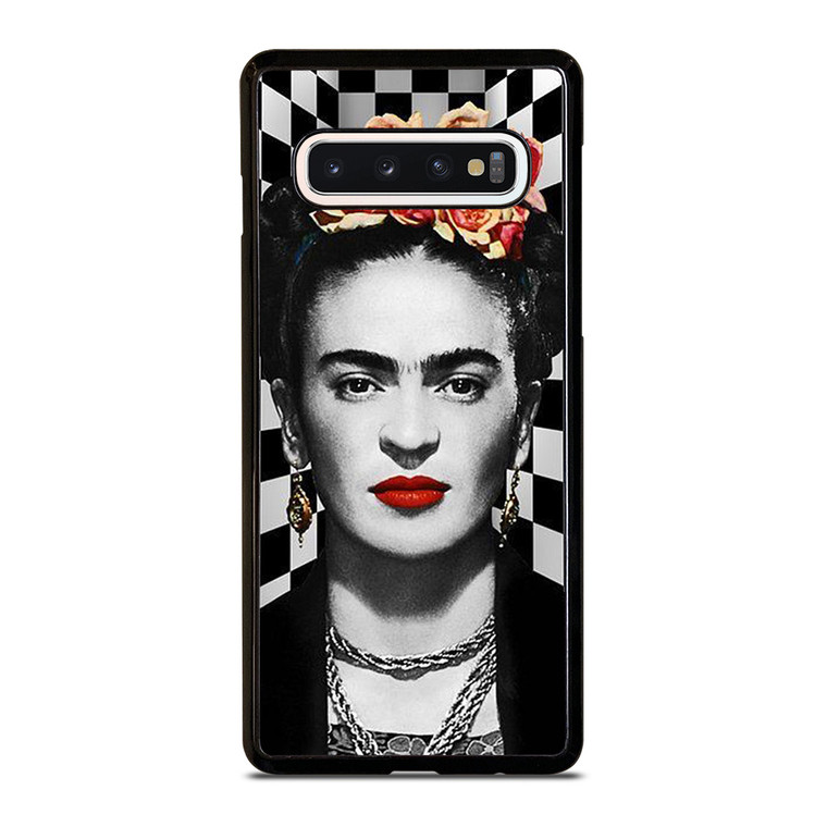 FRIDA KAHLO FACE ART Samsung Galaxy S10 Case Cover