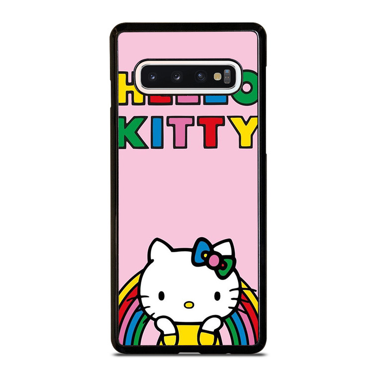 HELLO KITTY RAINBOW Samsung Galaxy S10 Case Cover