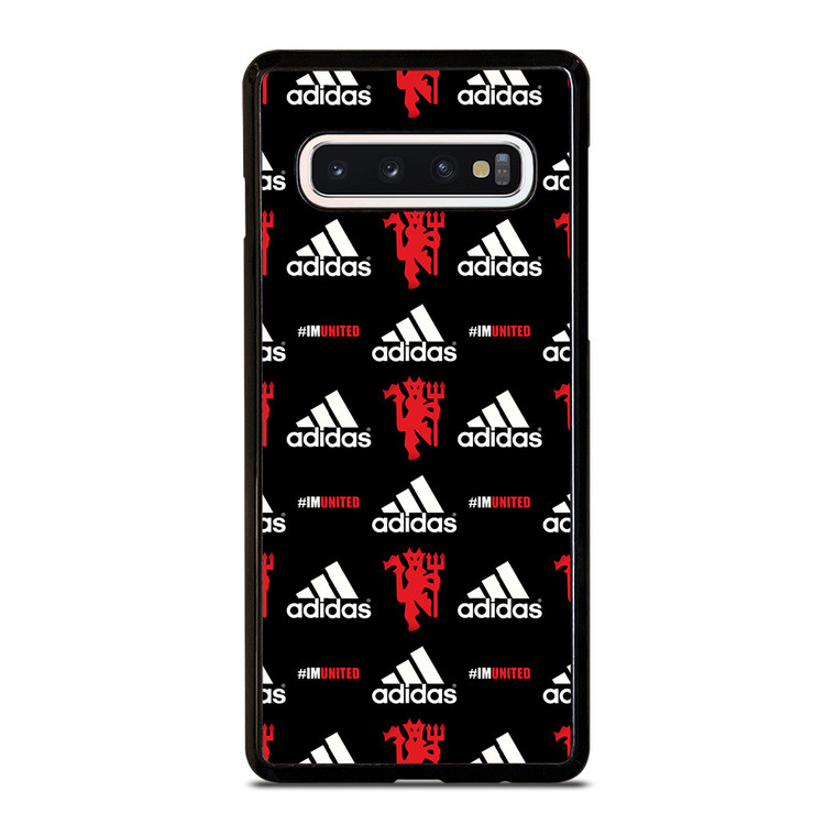 MANCHESTER UNITED ADIDAS PATTERN Samsung Galaxy S10 Case Cover