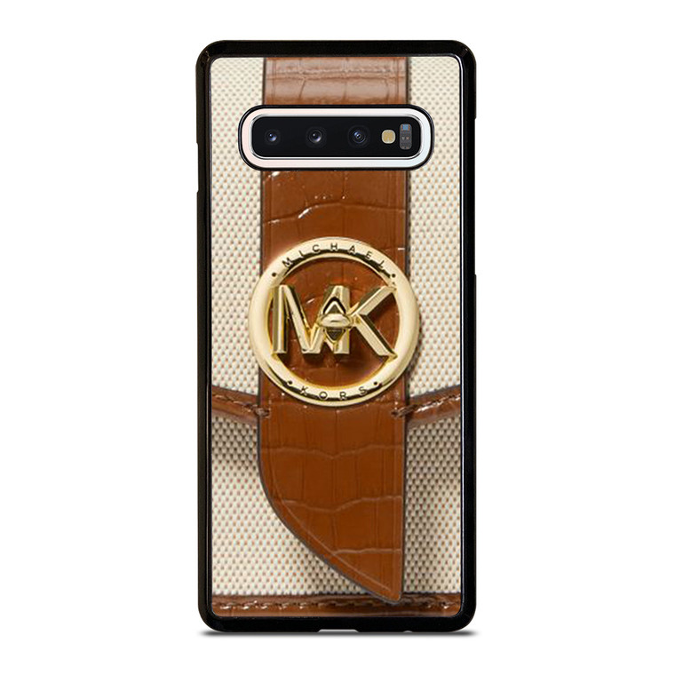 MICHAEL KORS LOGO MK HAND BAG EMBLEM Samsung Galaxy S10 Case Cover