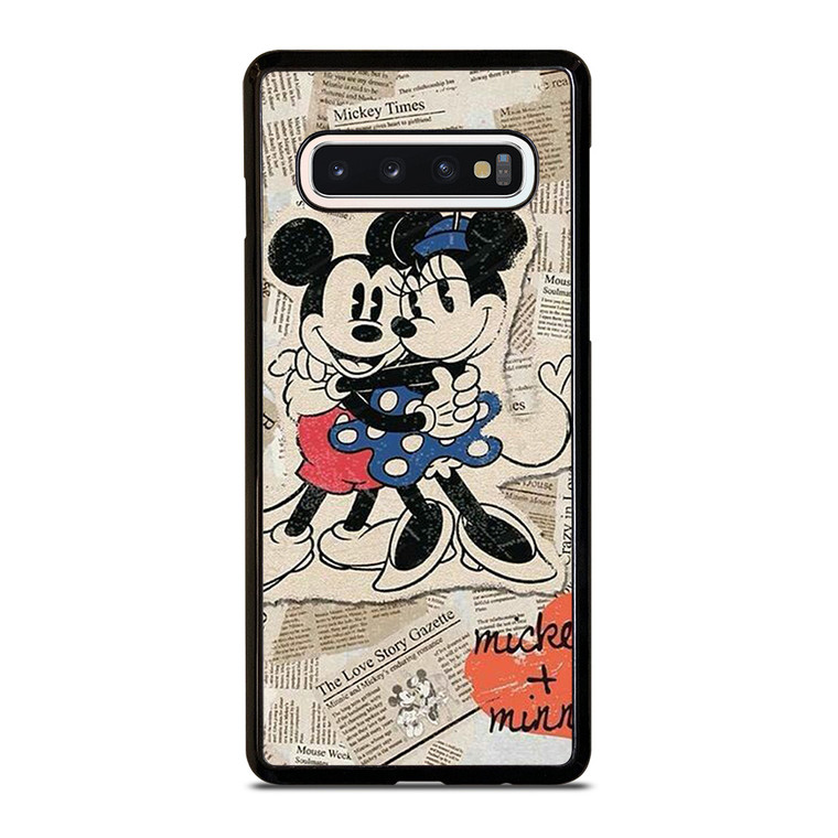 MICKEY MINNIE MOUSE RETRO DISNEY Samsung Galaxy S10 Case Cover