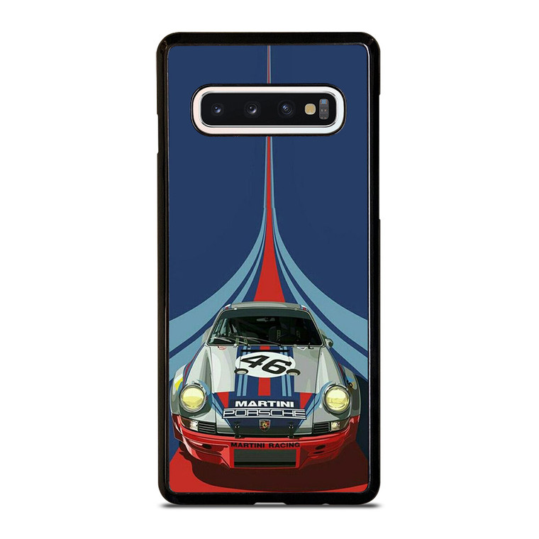 PORSCHE MARTINI RACING CAR LOGO 46 Samsung Galaxy S10 Case Cover