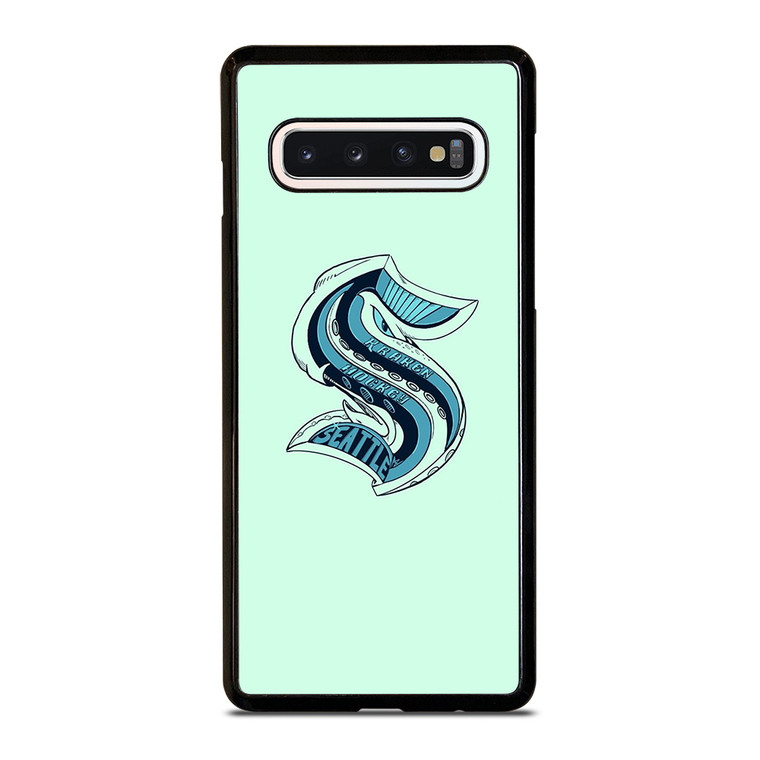 SEATTLE KRAKEN LOGO HOCKEY TEAM Samsung Galaxy S10 Case Cover SEATTLE KRAKEN LOGO HOCKEY TEAM Samsung Galaxy S10 Case Cover