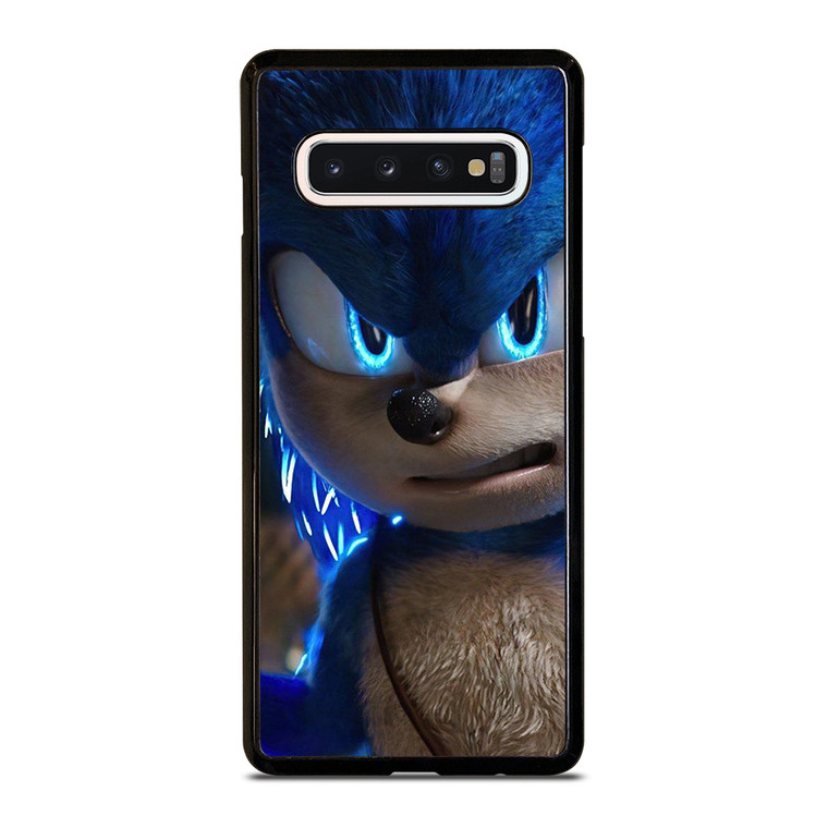 SONIC THE HEDGEHOG MOVIE FURIOUS FACE Samsung Galaxy S10 Case Cover