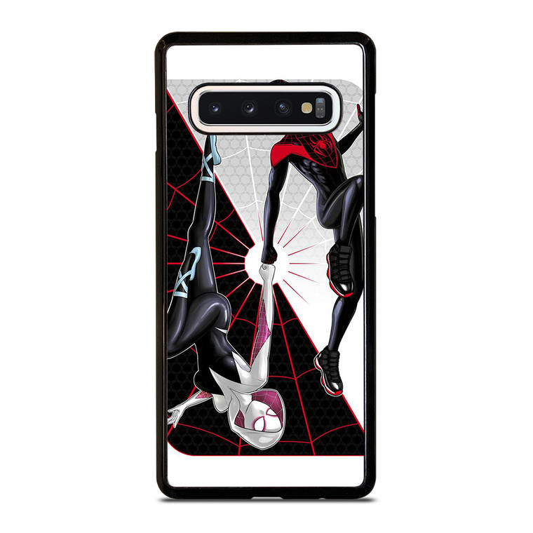 SPIDERMAN MILES MORALES SPIDER GWEN VERSE Samsung Galaxy S10 Case Cover