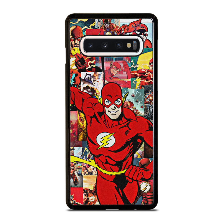 THE FLASCH CLASSIC DC COMICS RETRO Samsung Galaxy S10 Case Cover