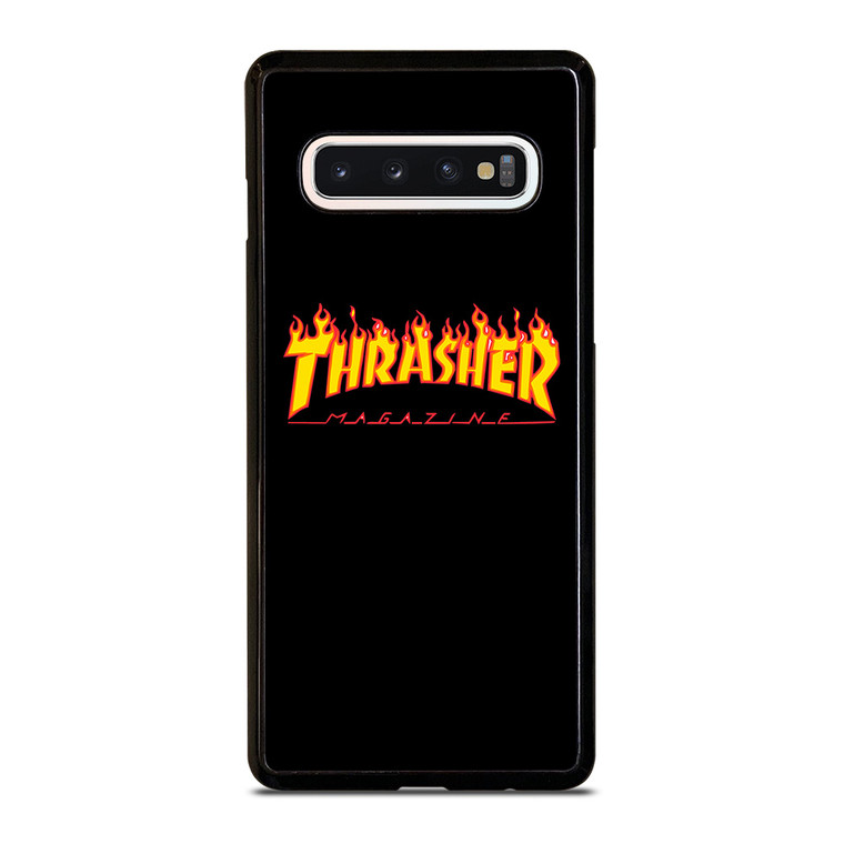 THRASHER LOGO SKATEBOARD MAGAZINE Samsung Galaxy S10 Case Cover
