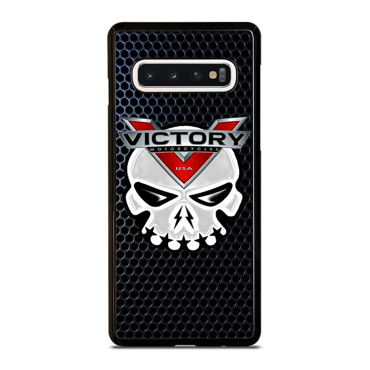 VICTORY MOTORCYCLE SKULL LOGO Samsung Galaxy S10 Case Cover