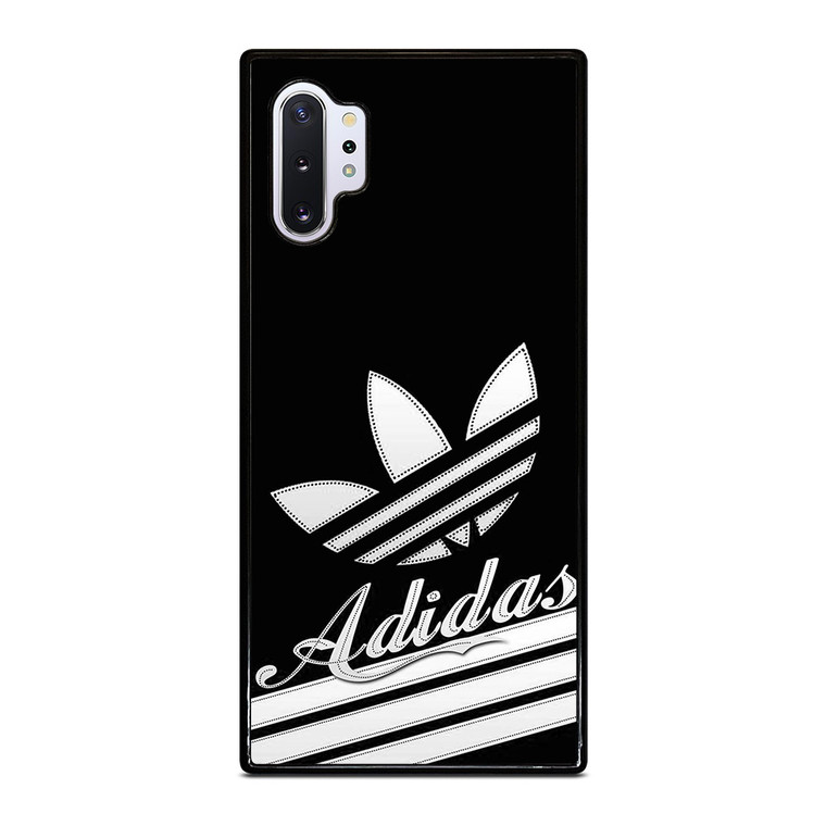 ADIDAS LOGO BLACK RETRO Samsung Galaxy Note 10 Plus Case Cover