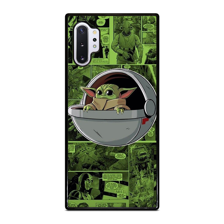 BABY YODA STAR WARS COMICS Samsung Galaxy Note 10 Plus Case Cover
