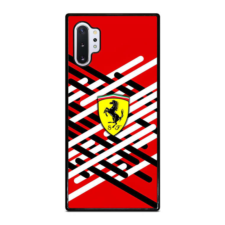 FERRARI RED LOGO NEW Samsung Galaxy Note 10 Plus Case Cover