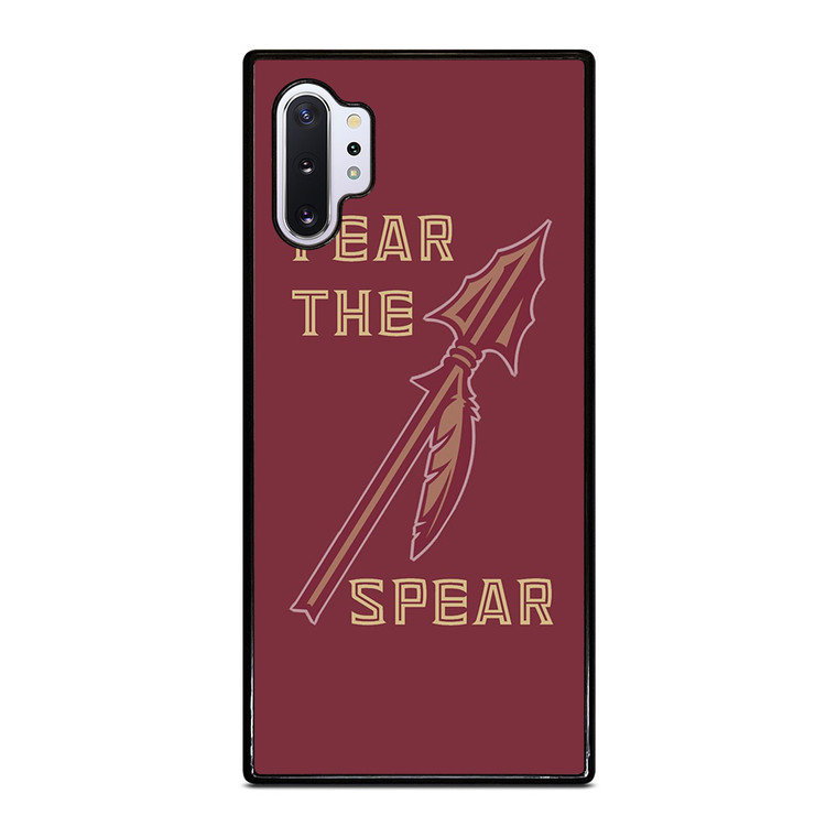 FLORIDA STATES UNIVERSITY FSU SEMINOLES LOGO FEAR THE SPEAR Samsung Galaxy Note 10 Plus Case Cover