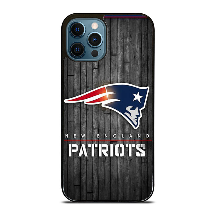 NEW ENGLAND PATRIOTS WOODEN LOGO iPhone 12 Pro Max Case Cover