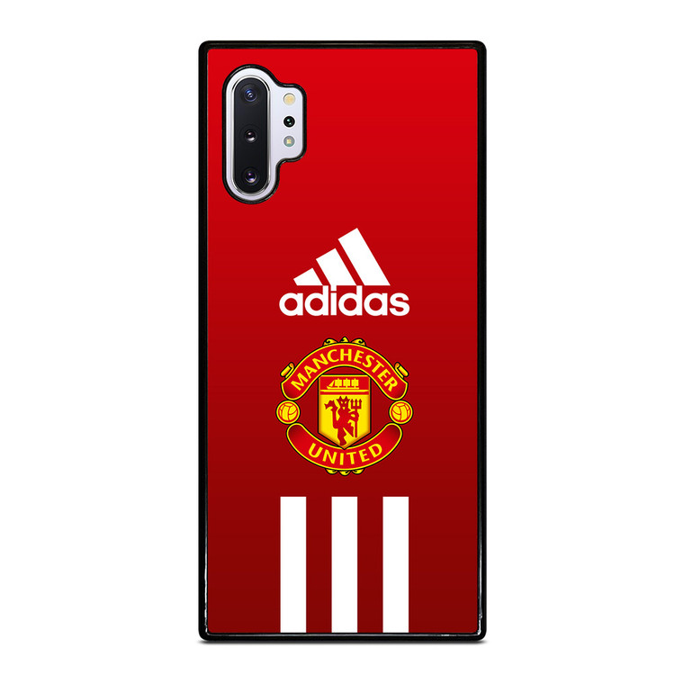MANCHESTER UNITED FC ADIDAS STRIPES Samsung Galaxy Note 10 Plus Case Cover
