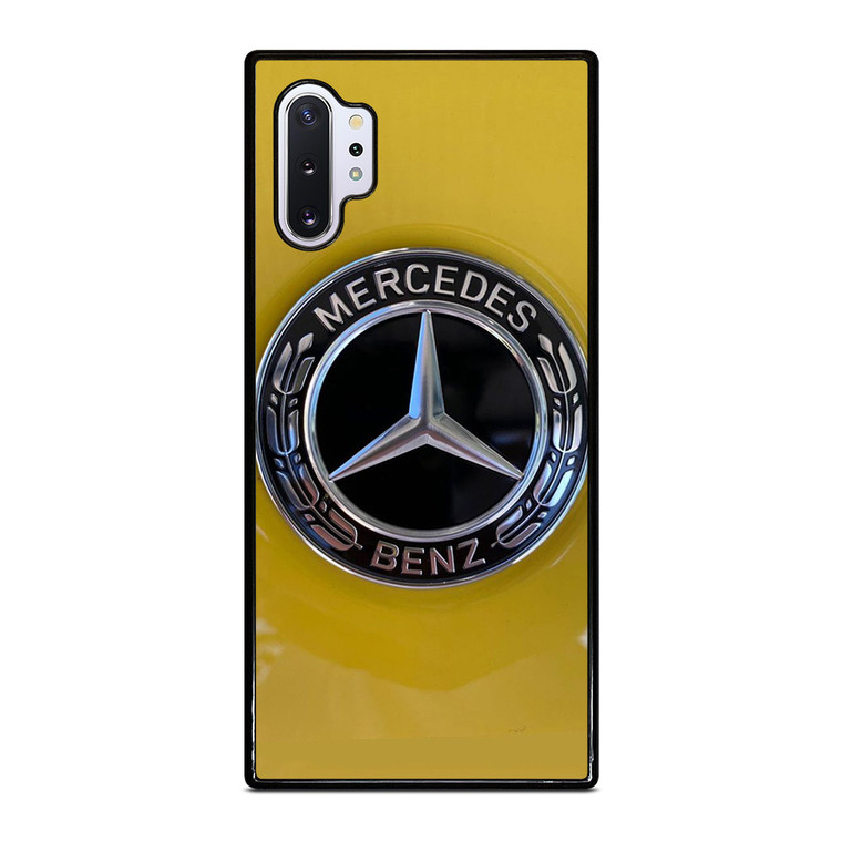 MERCEDES BENZ CAR LOGO YELLOW ICON Samsung Galaxy Note 10 Plus Case Cover MERCEDES BENZ CAR LOGO YELLOW ICON Samsung Galaxy Note 10 Plus Case Cover