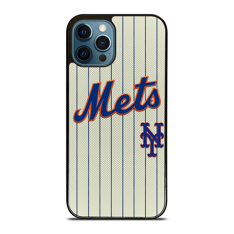 NEW YORK METS LOGO JERSEY iPhone 12 Pro Max Case Cover