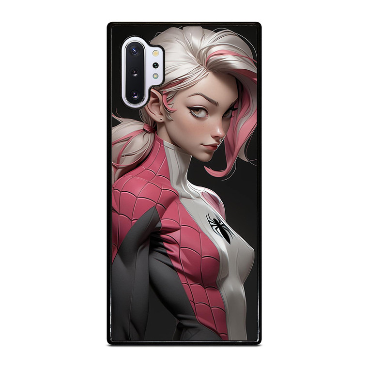 SEXY SPIDER GIRL MARVEL COMICS CARTOON Samsung Galaxy Note 10 Plus Case Cover