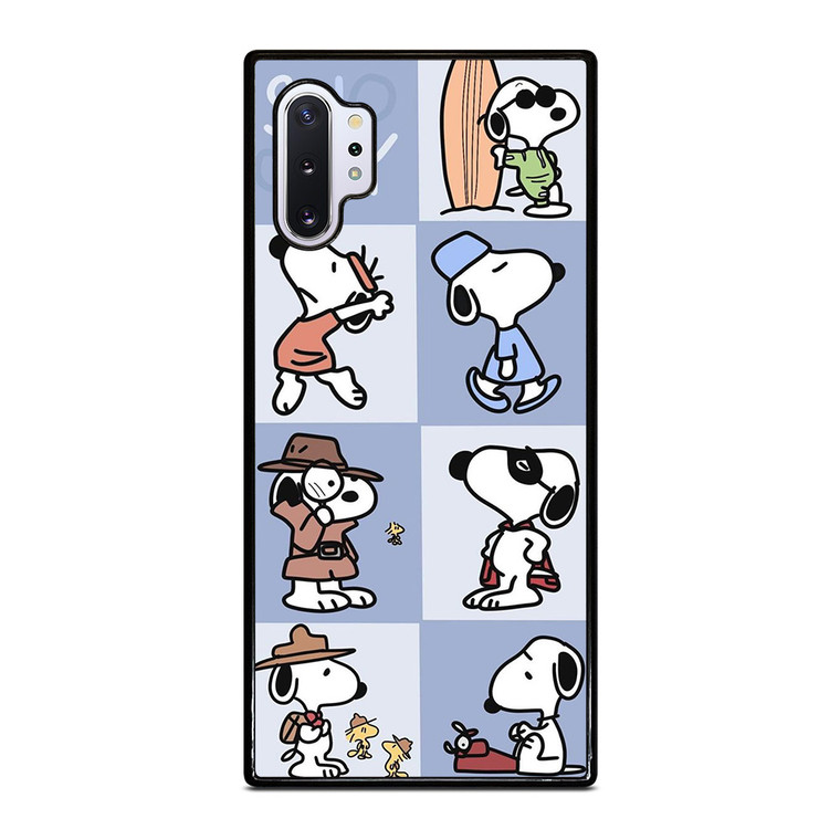 SNOOPY THE PEANUTS CHARLIE BROWN CARTOON Samsung Galaxy Note 10 Plus Case Cover