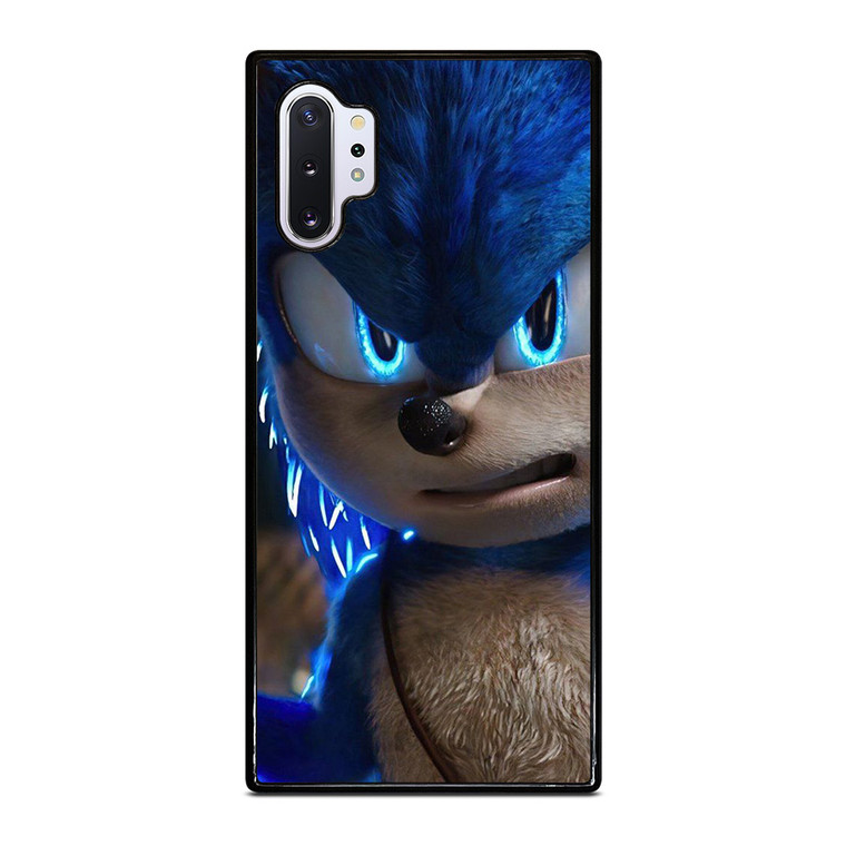 SONIC THE HEDGEHOG MOVIE FURIOUS FACE Samsung Galaxy Note 10 Plus Case Cover