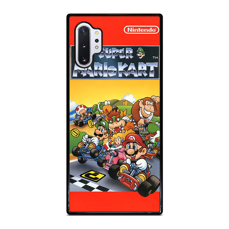 SUPER MARIO KART BROSS GAMES NINTENDO POSTER Samsung Galaxy Note 10 Plus Case Cover