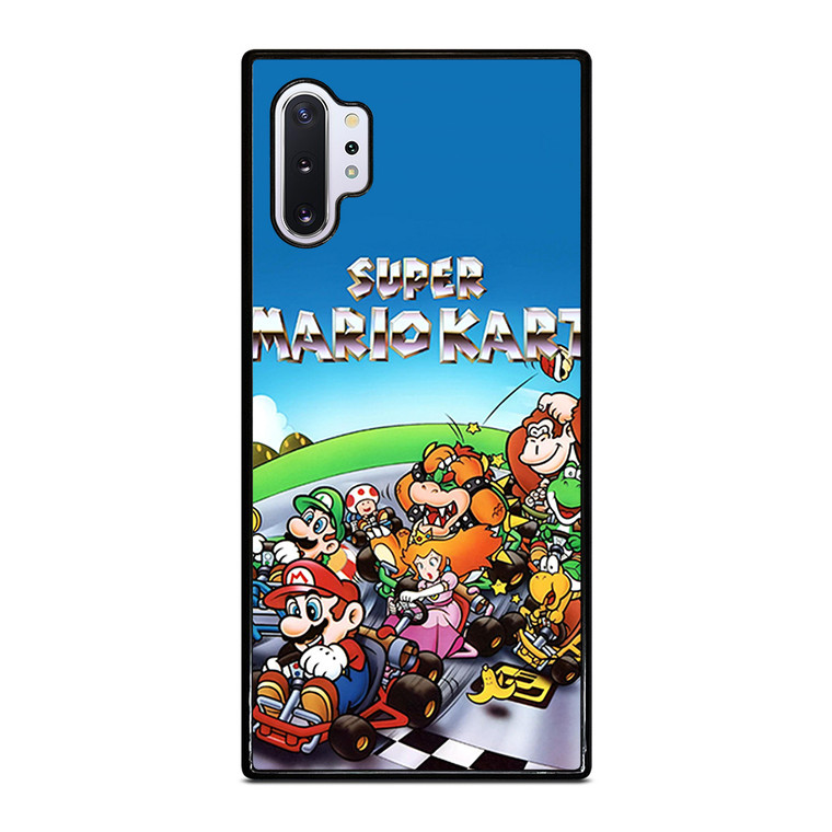 SUPER MARIO KART BROSS NINTENDO GAMES POSTER Samsung Galaxy Note 10 Plus Case Cover